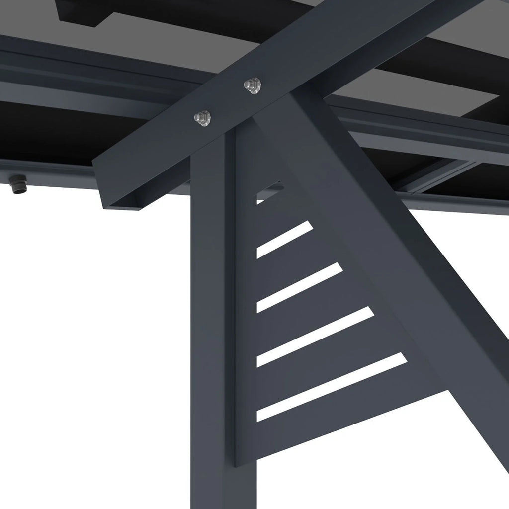 2025 Estructura para cochera solar SunLuxe - 4100 vatios