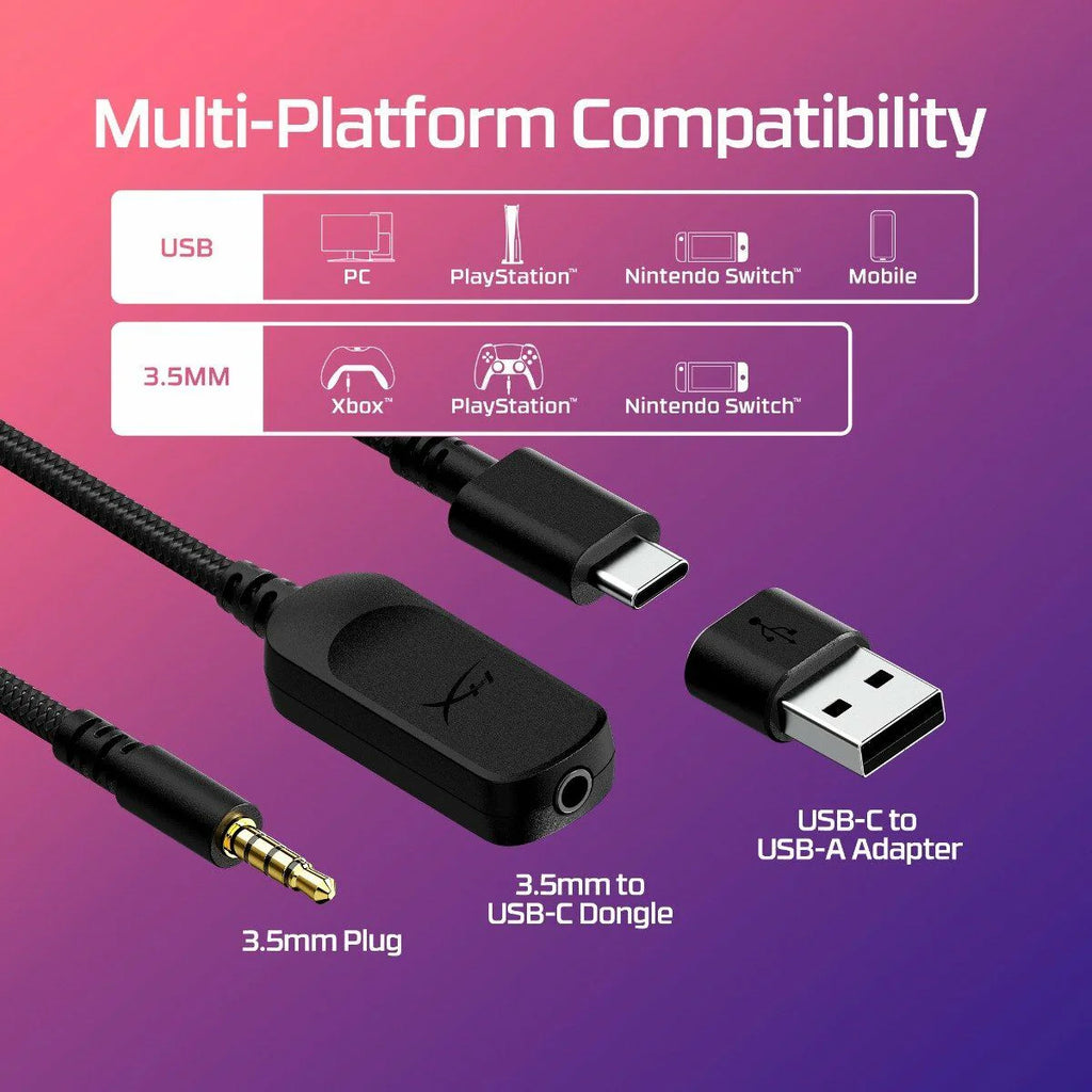 2025 Audífonos HyperX Cloud III USB Comfort Multiplataforma Black