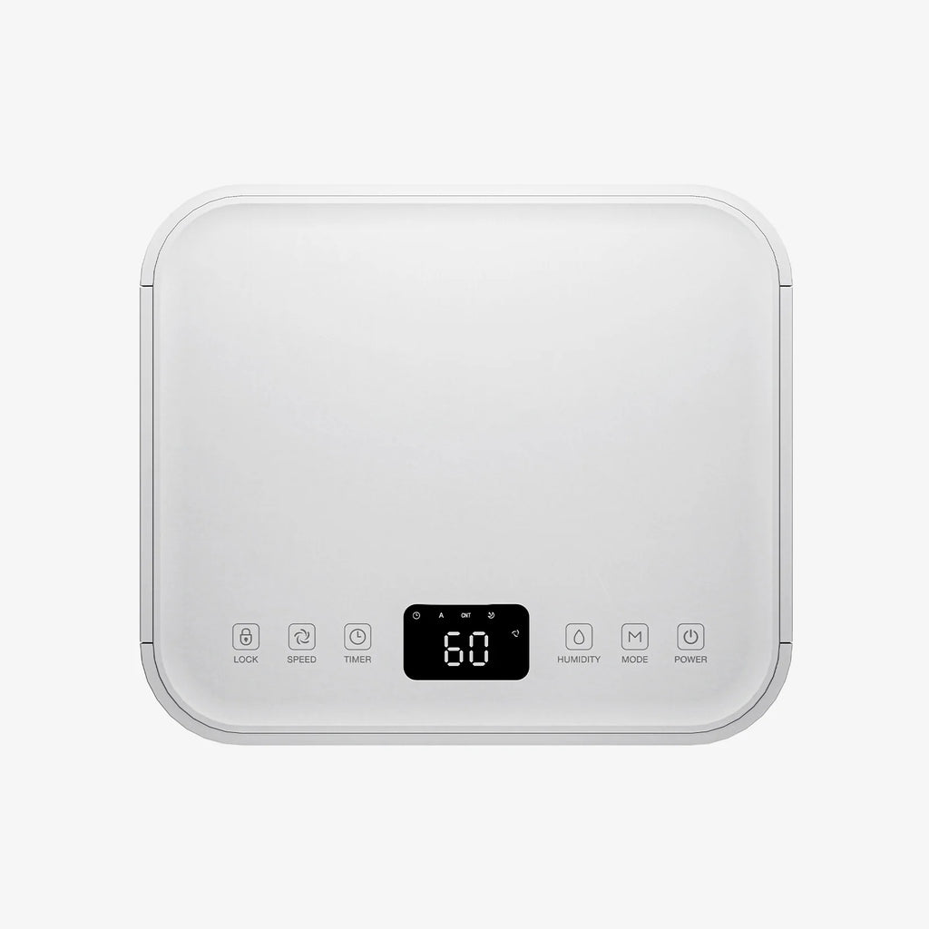 Deshumidificador silencioso y de bajo consumo OmniDry 12L con control mediante aplicación inteligente
