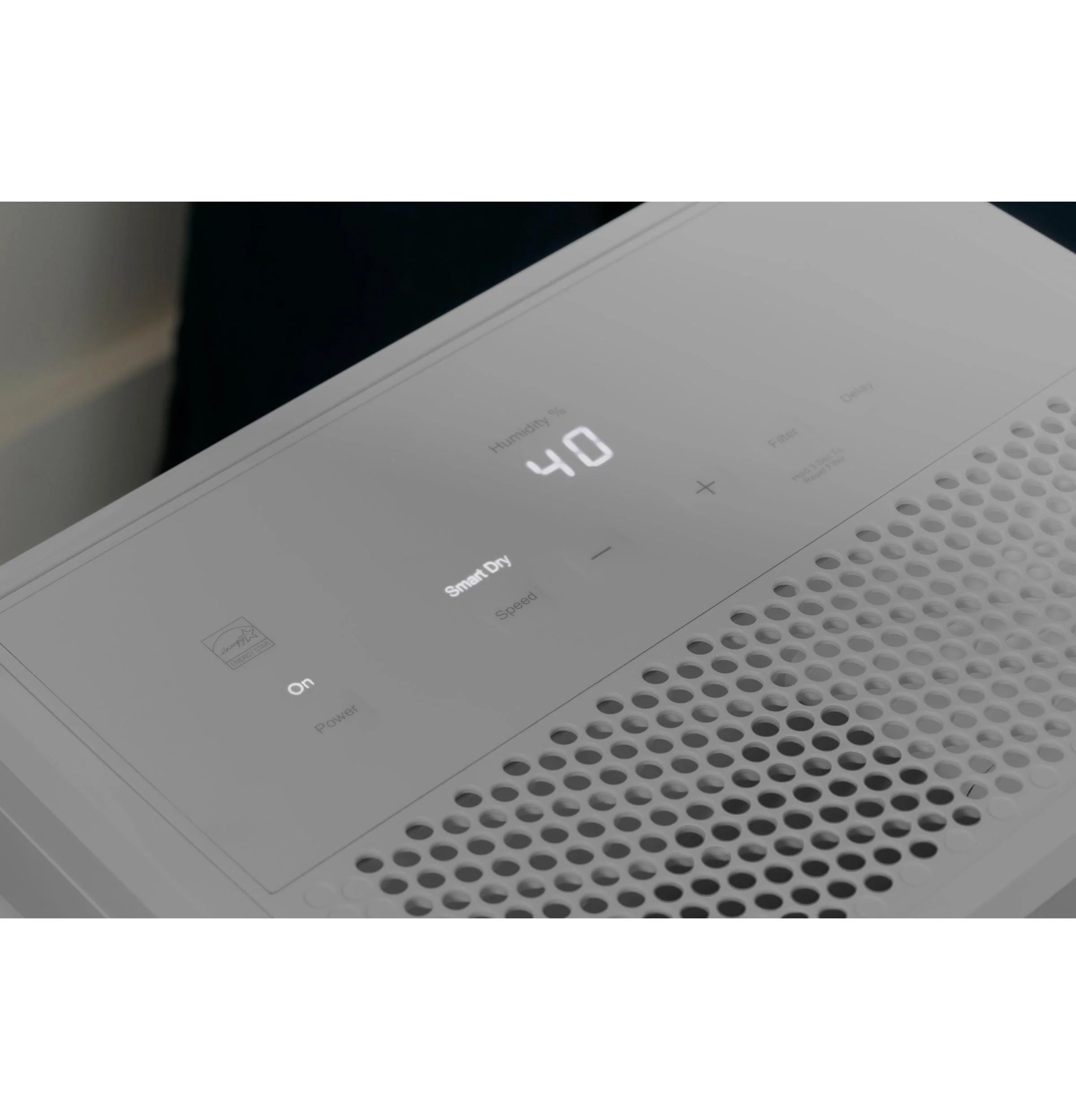 2025 GE Appliances AWHR50LB – Deshumidificador Portátil Inteligente con Smart Dry y Wi-Fi Integrado, Certificado Energy Star®