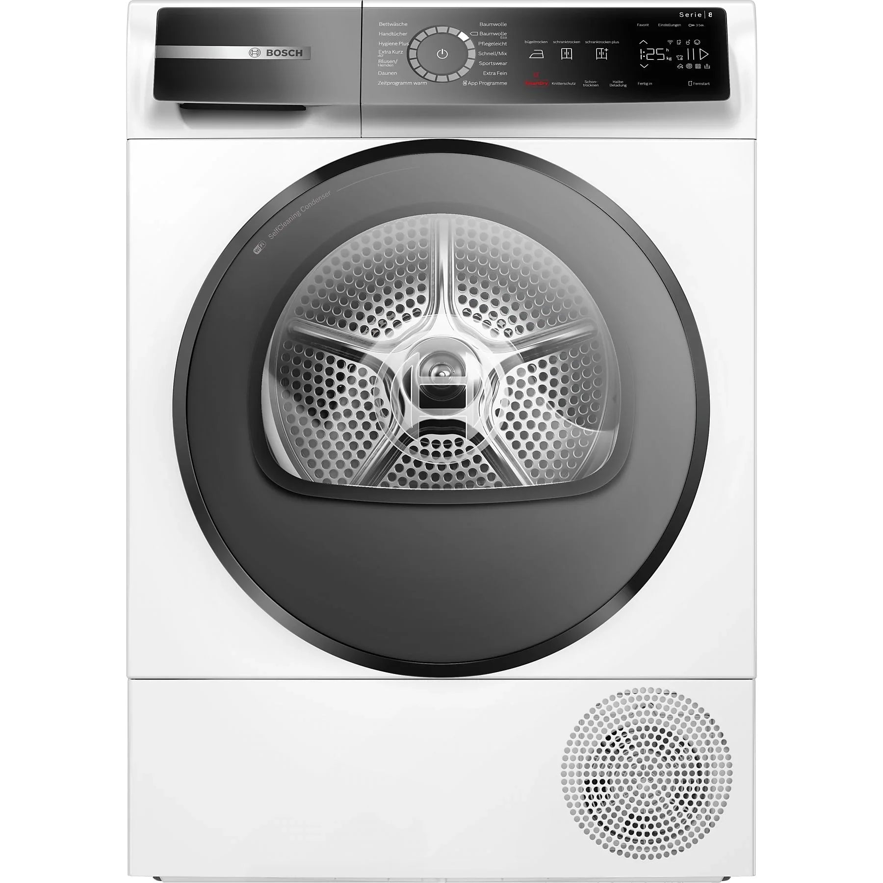 2025 Secadora de bomba de calor BOSCH Serie 8 (9,0 kg, A+++)