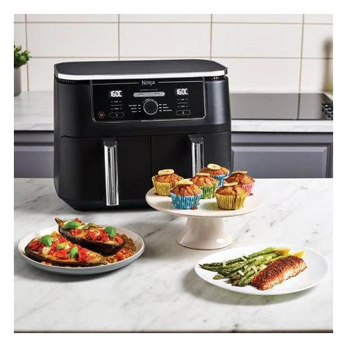2025 Freidora de Aire Ninja Foodi MAX Dual Zone AF400UK 9,5L – Negro
