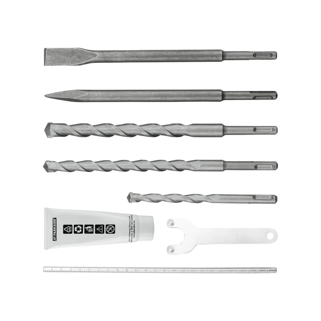 2025 Martillo Perforador y de Demolición PARKSIDE con SDS-PLUS PBH 1500 F6, 1500 W
