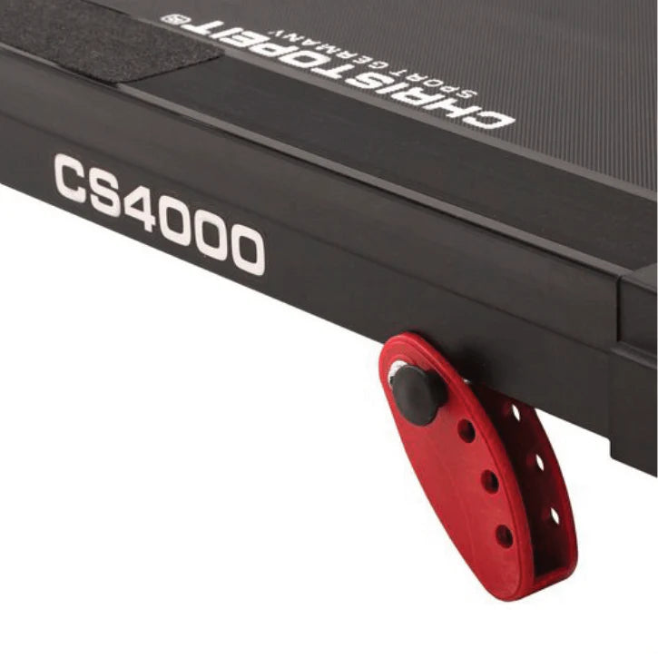 2025 Cinta de correr CS 4000 – 12 programas, compatible con Kinomap y superficie amortiguada para las articulaciones