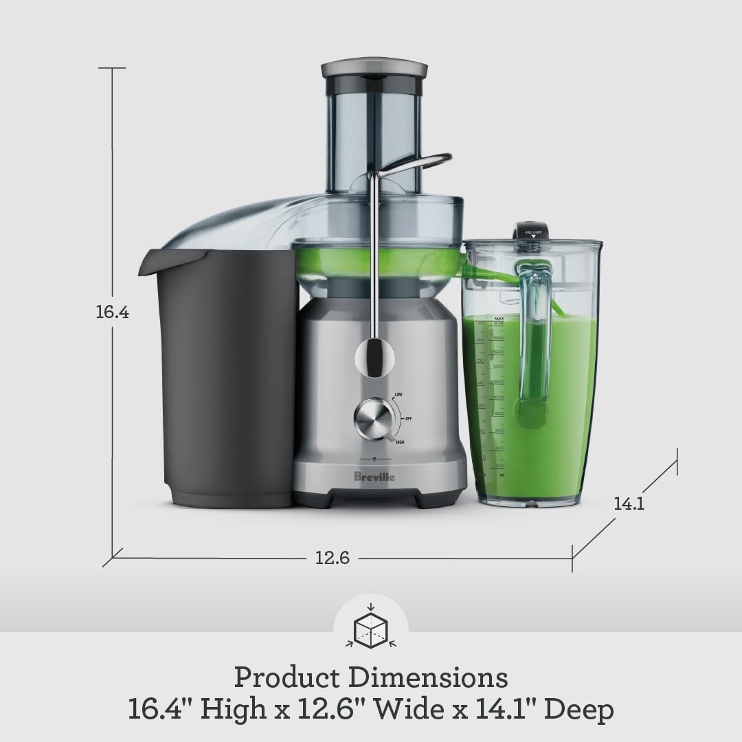 2025 Exprimidor de prensado en frío Breville BJE430SIL