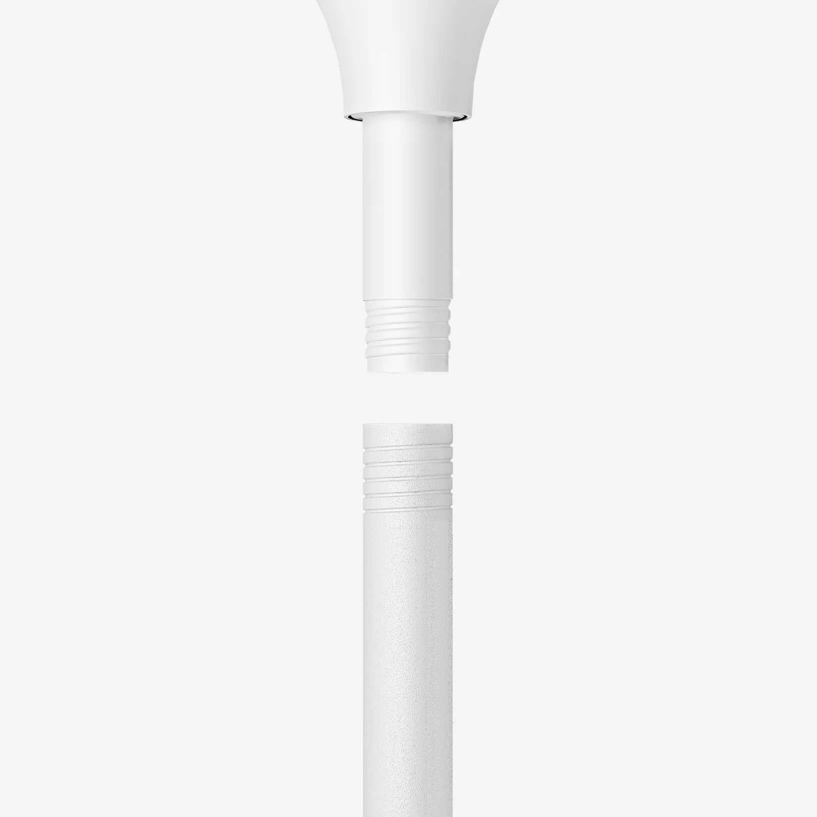 2025 Ventilador de pie híbrido AirFlo™ 43" - Circulador de aire ultrasilencioso - Blanco
