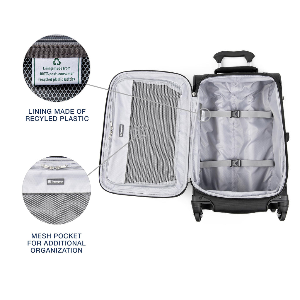 2025 Equipaje de Mano Expandible Travelpro Maxlite 5 Softside Spinner de 21"