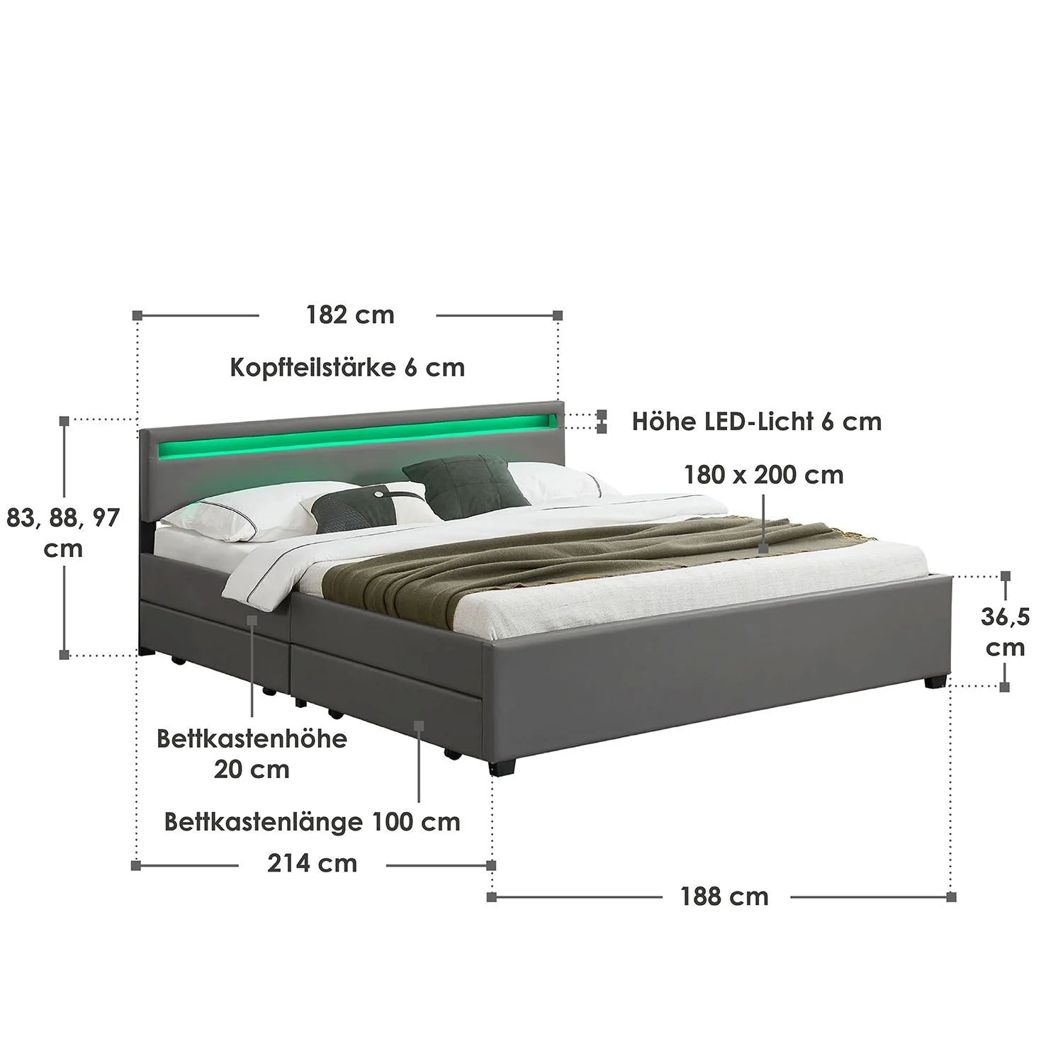 2025 Cama tapizada Lyon