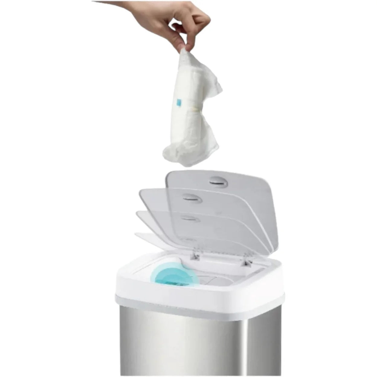 2025 Tacho basura sensor antiolores 15 litros NS