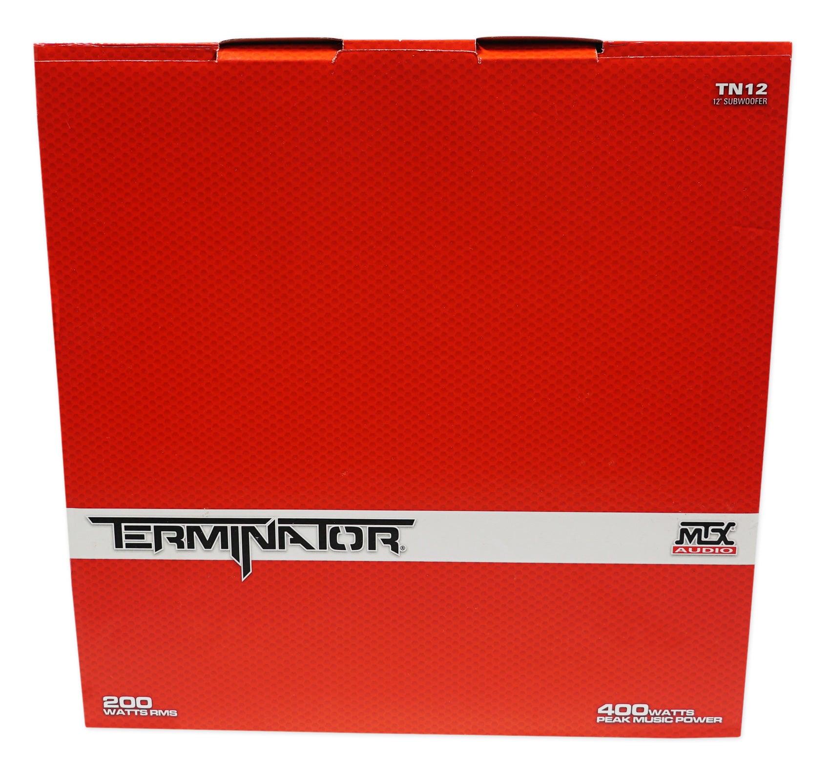 2025 Subwoofer para coche MTX Terminator TN12-02 de 12 pulgadas, 400 Watts, con caja estanca