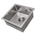 Fregadero de Bar de Cubeta Única de 15 Pulgadas con Montaje Bajo Encimera en Acero Inoxidable Satinado ZLINE Boreal (SUS-15S)