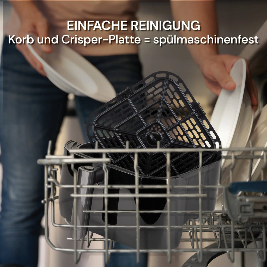2025 Freidora de aire caliente Rosmarino TempSense – 6 L