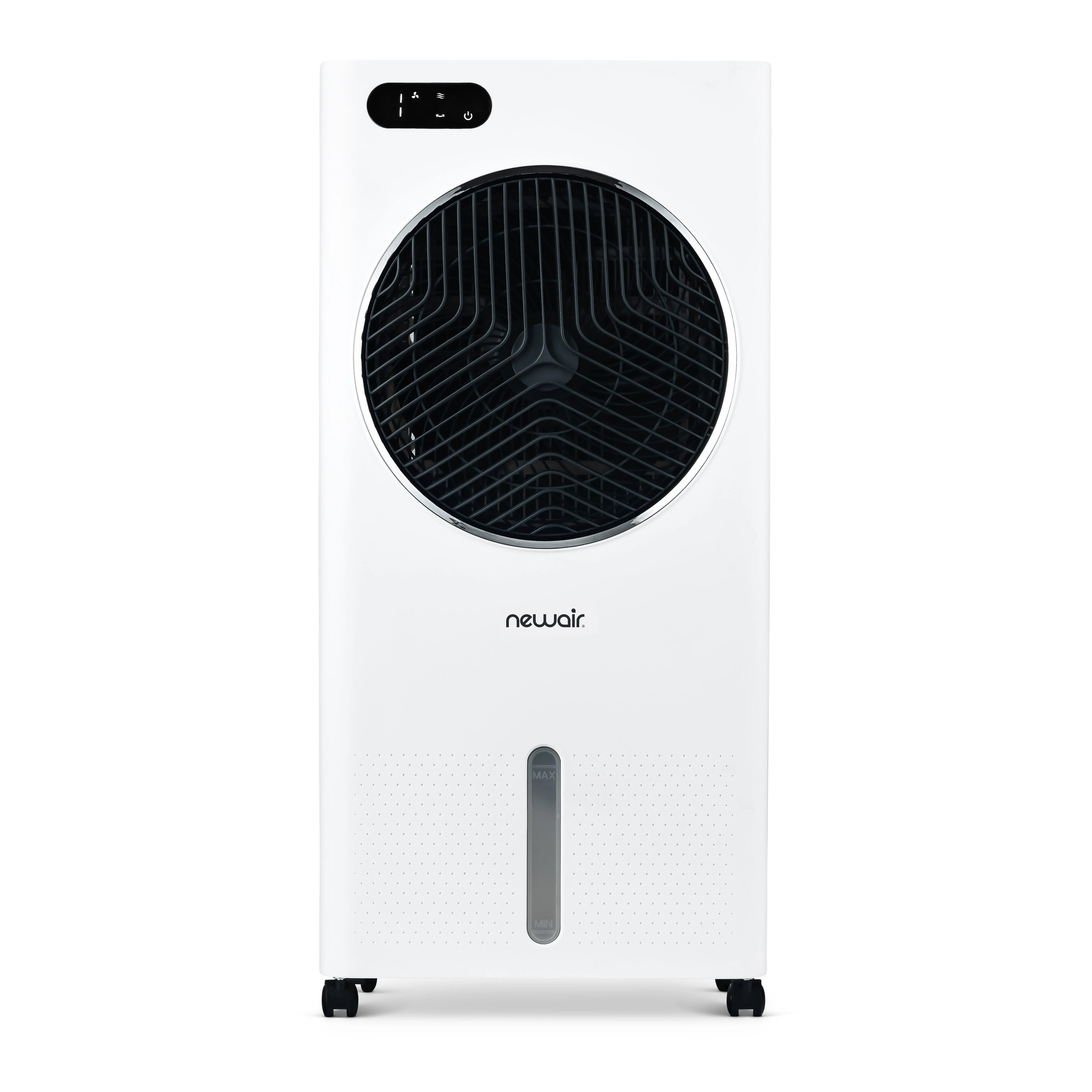 2025 Newair® Enfriador de Aire Evaporativo y Ventilador Portátil 1 600 CFM con Placa de Enfriamiento tipo Panal – Blanco