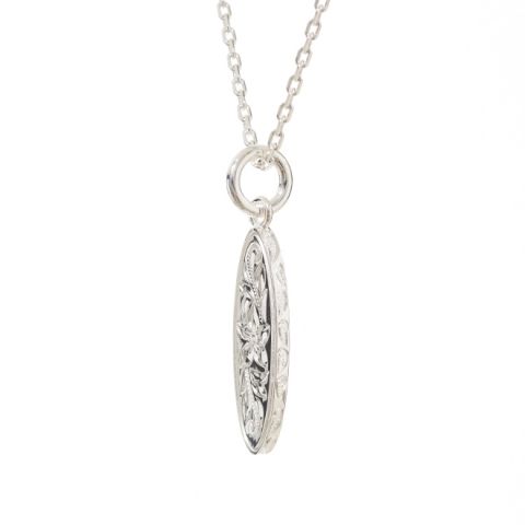 Joyería hawaiana / Plata 925 / Colgante de tabla de surf (pequeño)