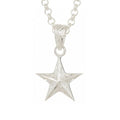 Joyería hawaiana / Plata 925 / Colgante de estrella y ángel