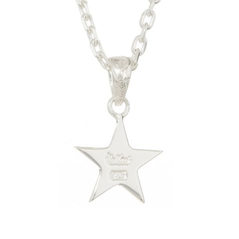 Joyería hawaiana / Plata 925 / Colgante de estrella y ángel
