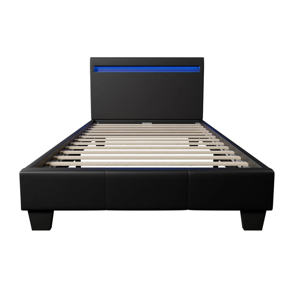 2025 Cama tapizada Verona 120x200 cm en blanco