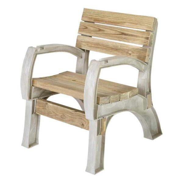 2025 Kit de extremos para banco/silla Hopkins 2x4basics Any Size, soportes de resina estructural (madera no incluida)