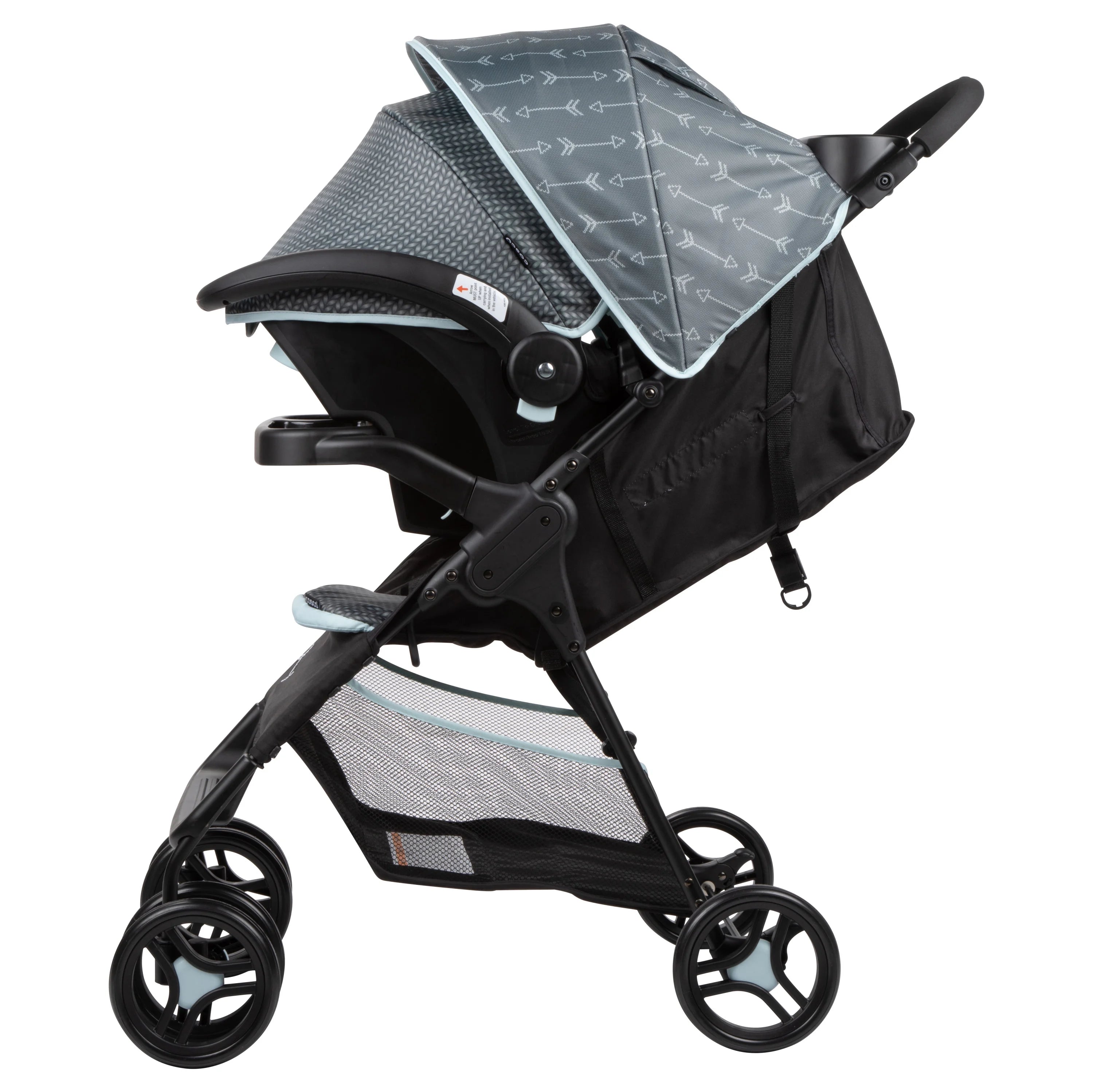 2025 Cosco Kids Lift & Stroll DX Sistema de viaje, flechas grises, para niños pequeños, unisex