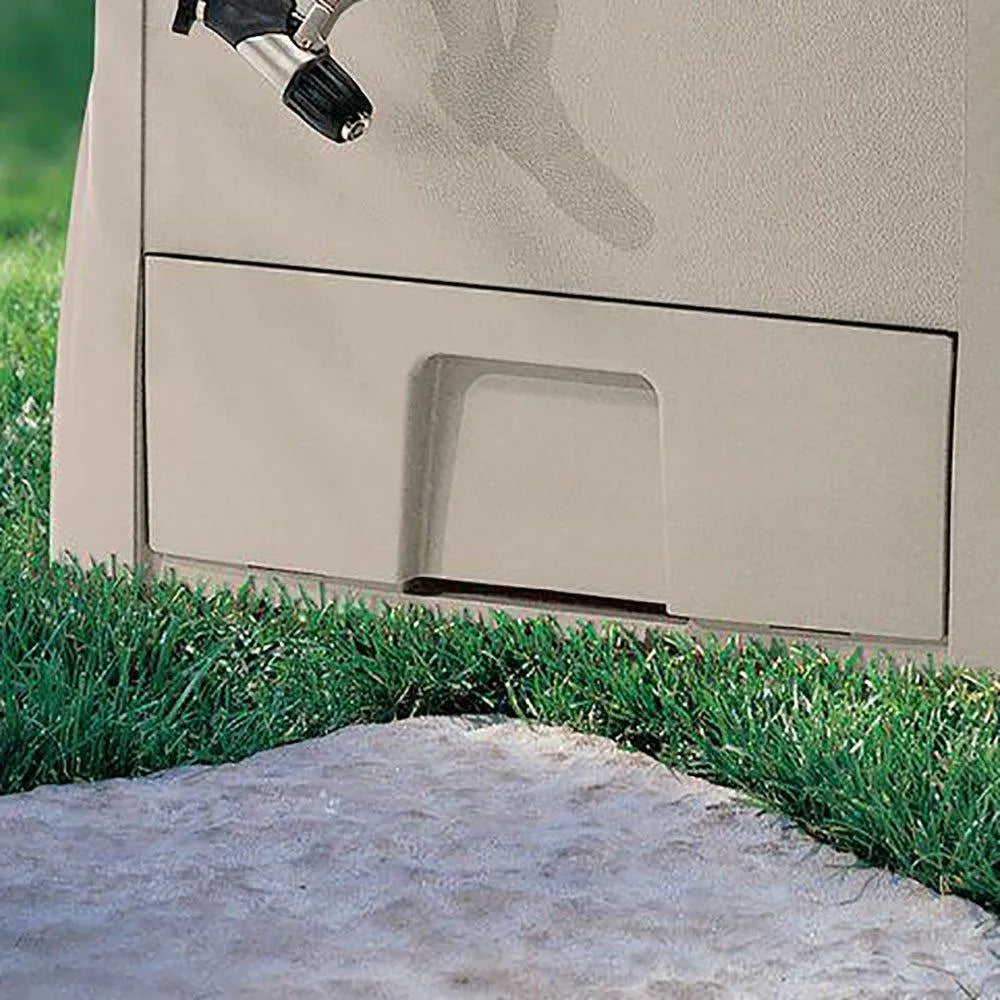 Enrollador automático de manguera Powerwind Suncast para 100 pies, color taupe claro