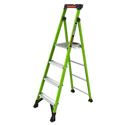 2025 Escalera de Tijera MightyLite™ Ultrafuncional de Fibra de Vidrio, Ligera y Segura