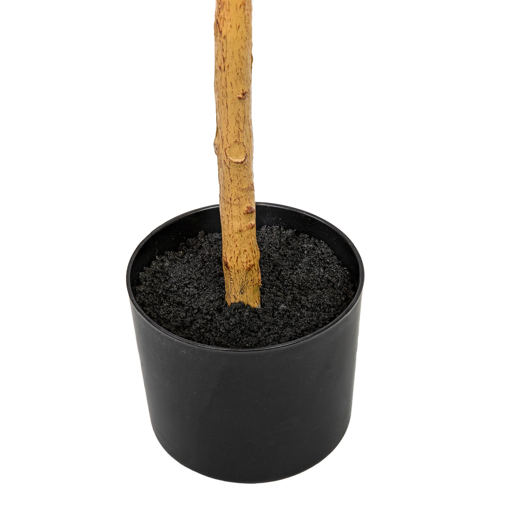 2025 Árbol de olivo artificial en maceta con hojas de seda de Sunnydaze