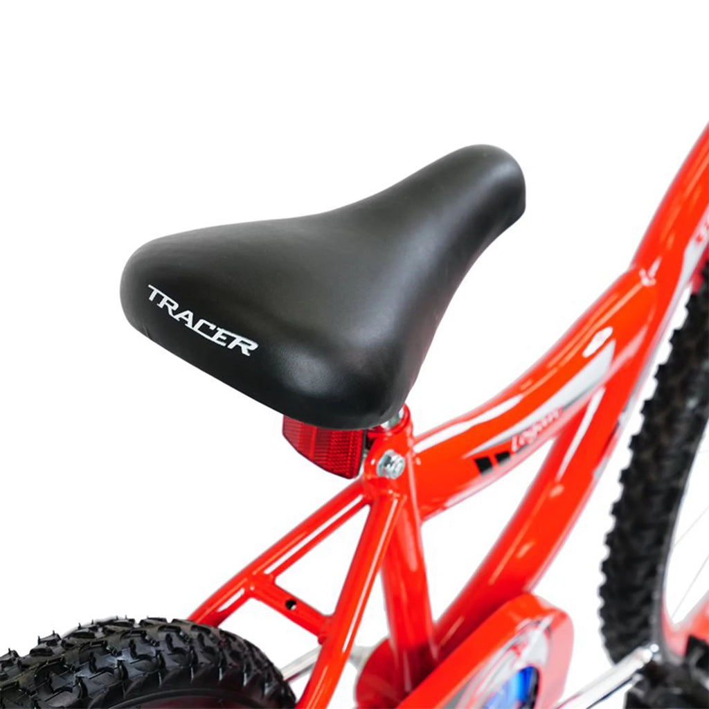 BMX de estilo libre para principiantes TRACER Logan de 20", cuadro de acero Hi-Ten, color rojo
