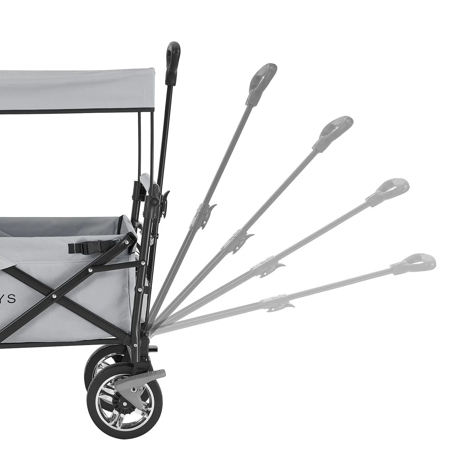 2025 Carro plegable con techo y bolsa