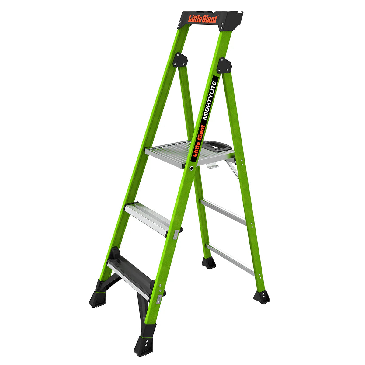2025 Escalera de Tijera MightyLite™ Ultrafuncional de Fibra de Vidrio, Ligera y Segura