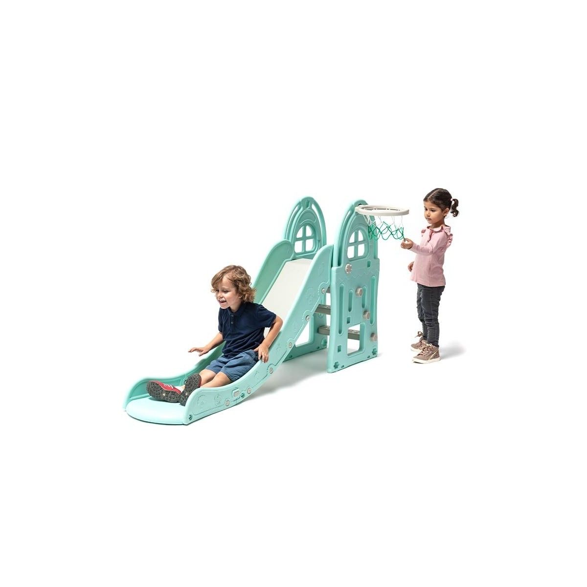 Tobogán Xl Azul - Juegos Y Juguetes Infantiles Para Niños Al Aire Libre