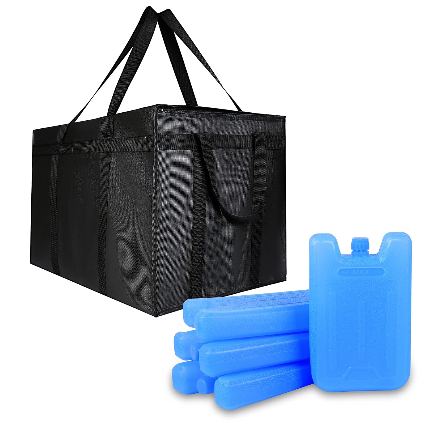 2025 Bolsa Isotérmica para Entrega de Alimentos, Bolsa Térmica para Frío y Calor, Apta para Catering, Musbus, Verde