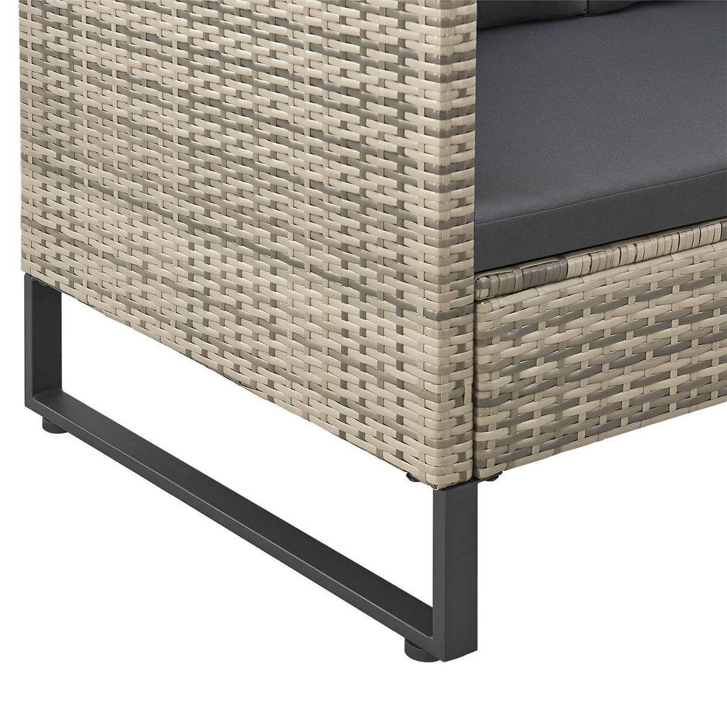 2025 Salón modular de poliratán Santorini