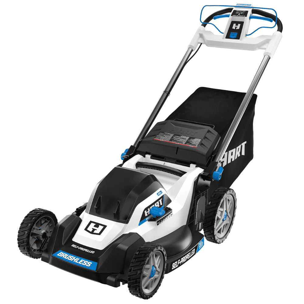 Cortacésped autopropulsado inalámbrico de 40 V con motor sin escobillas, 20 pulgadas (incluye batería de iones de litio de 6,0 Ah)