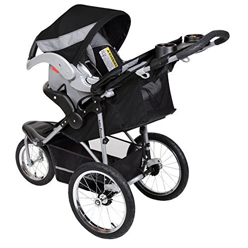 2025 Sistema de Viaje para Correr Baby Trend Expedition Jogger, Blanco Milenario