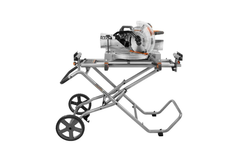 2025 Soporte Universal Móvil para Sierra Ingletadora AC9946 con Abrazaderas de Montaje