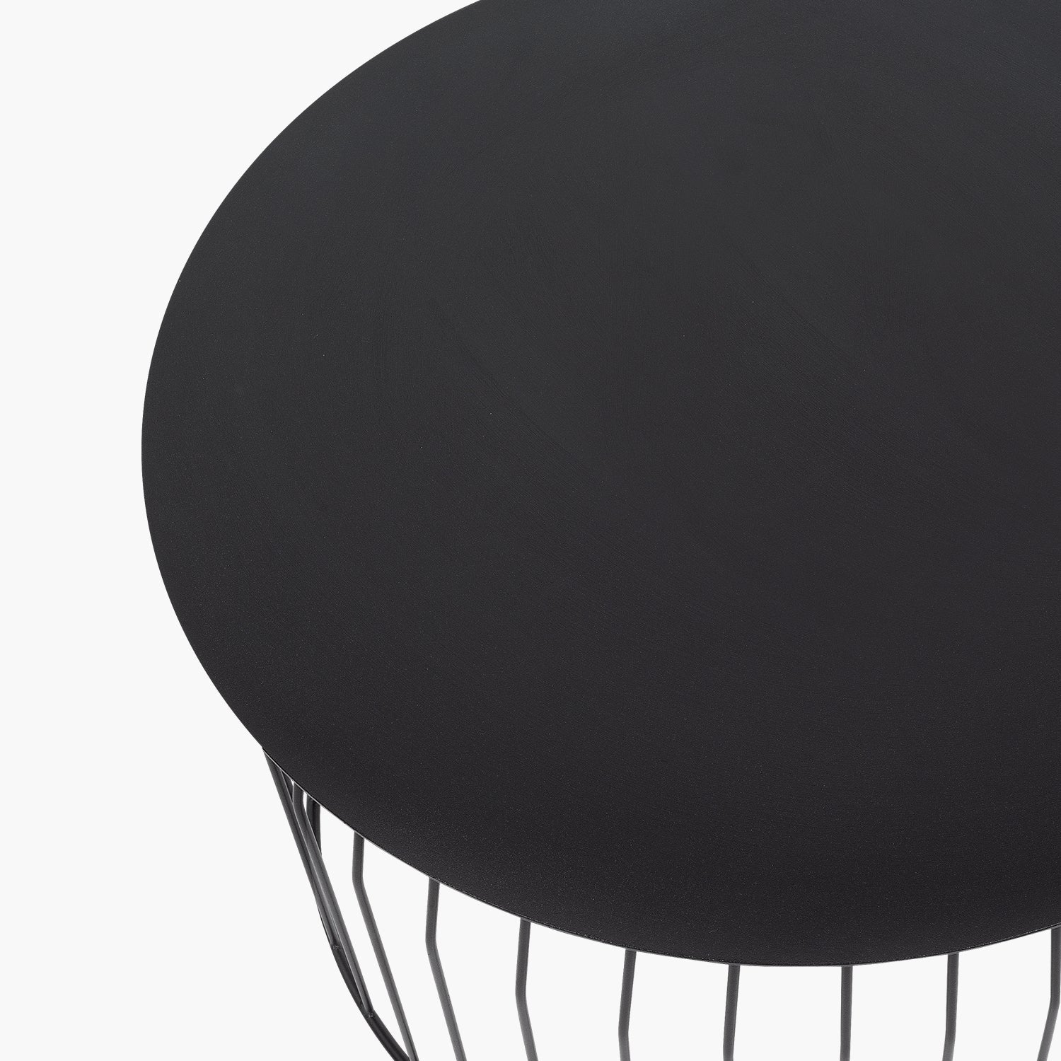 2025 Mesa de Centro Wire DIAM 60 Negro