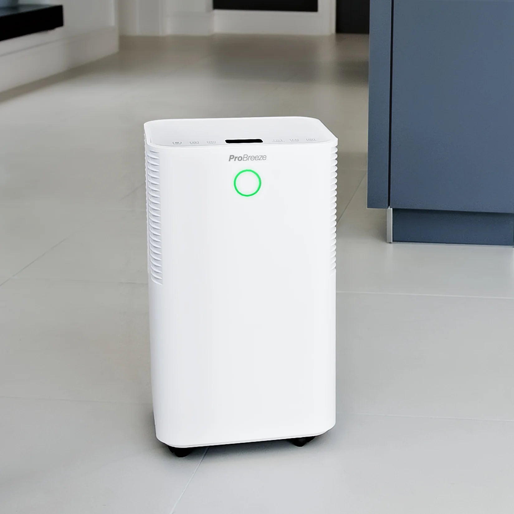 Deshumidificador silencioso y de bajo consumo OmniDry 12L con control mediante aplicación inteligente