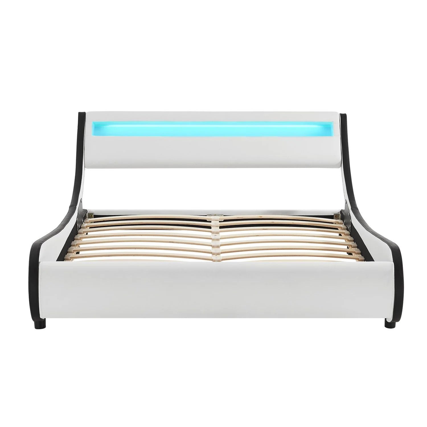 2025 Cama tapizada Valencia 140x200 cm en blanco
