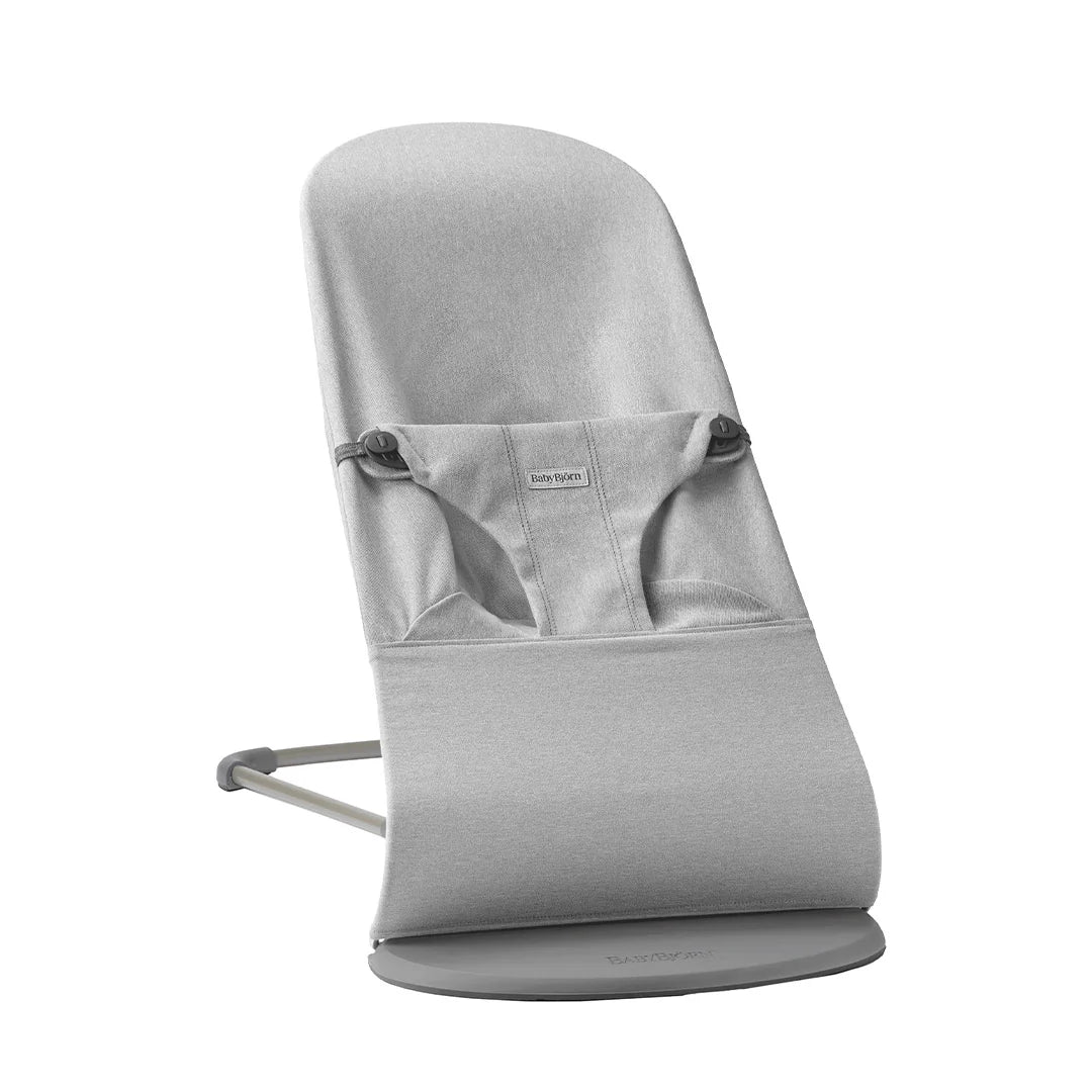 BabyBjörn Bouncer Bliss Woven Mélange -Gris claro