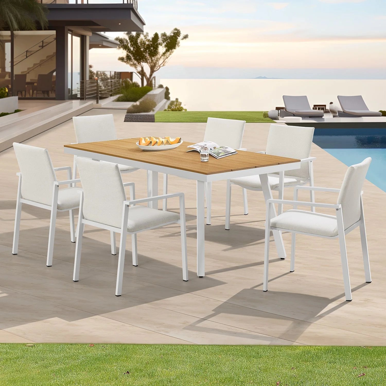 2025 Conjunto de mobiliario de jardín premium Maui
