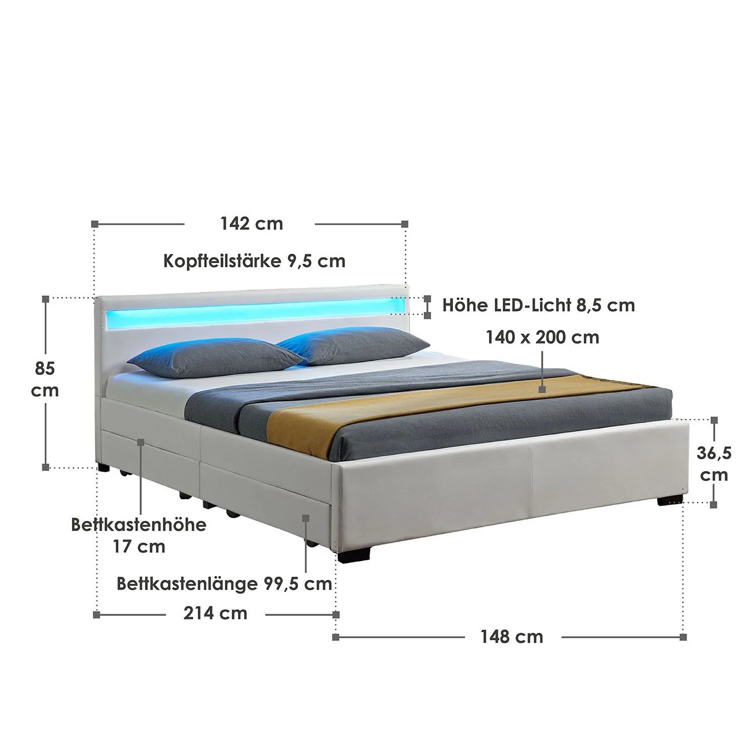 2025 Cama tapizada Lyon