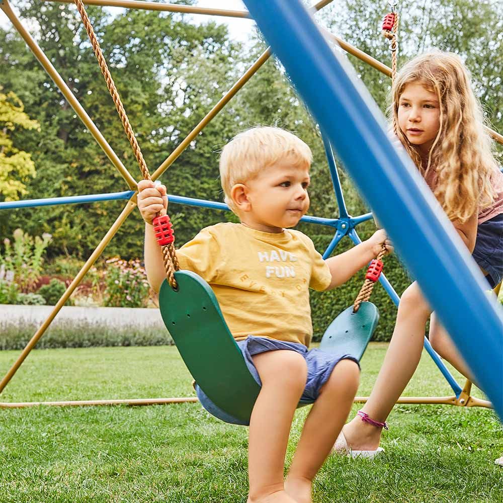 Parque Multijuegos Columpio Infantil Home Deluxe Matti 305  X 305  X 150 Cm - Bronce Verde