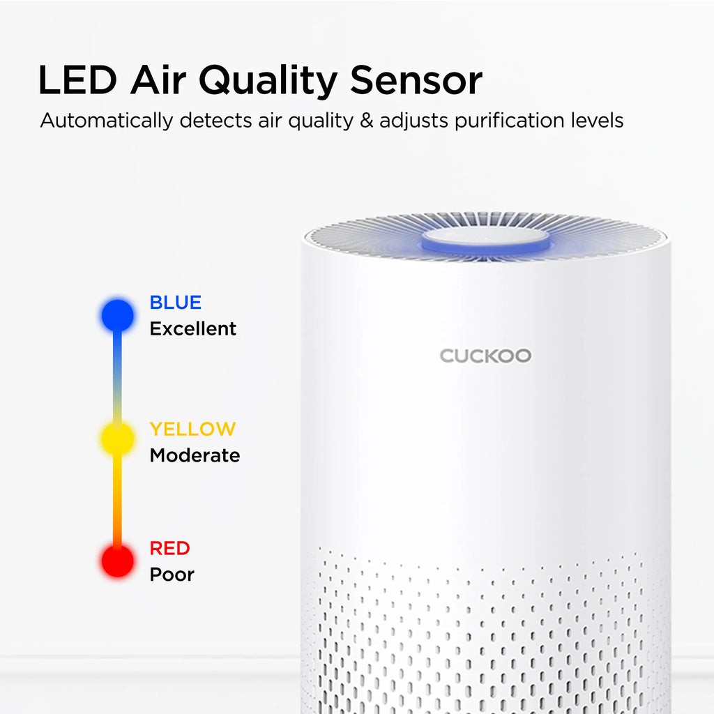2025 Purificador de aire con filtración 3 en 1 H13 True HEPA (CAC-I0510FW)