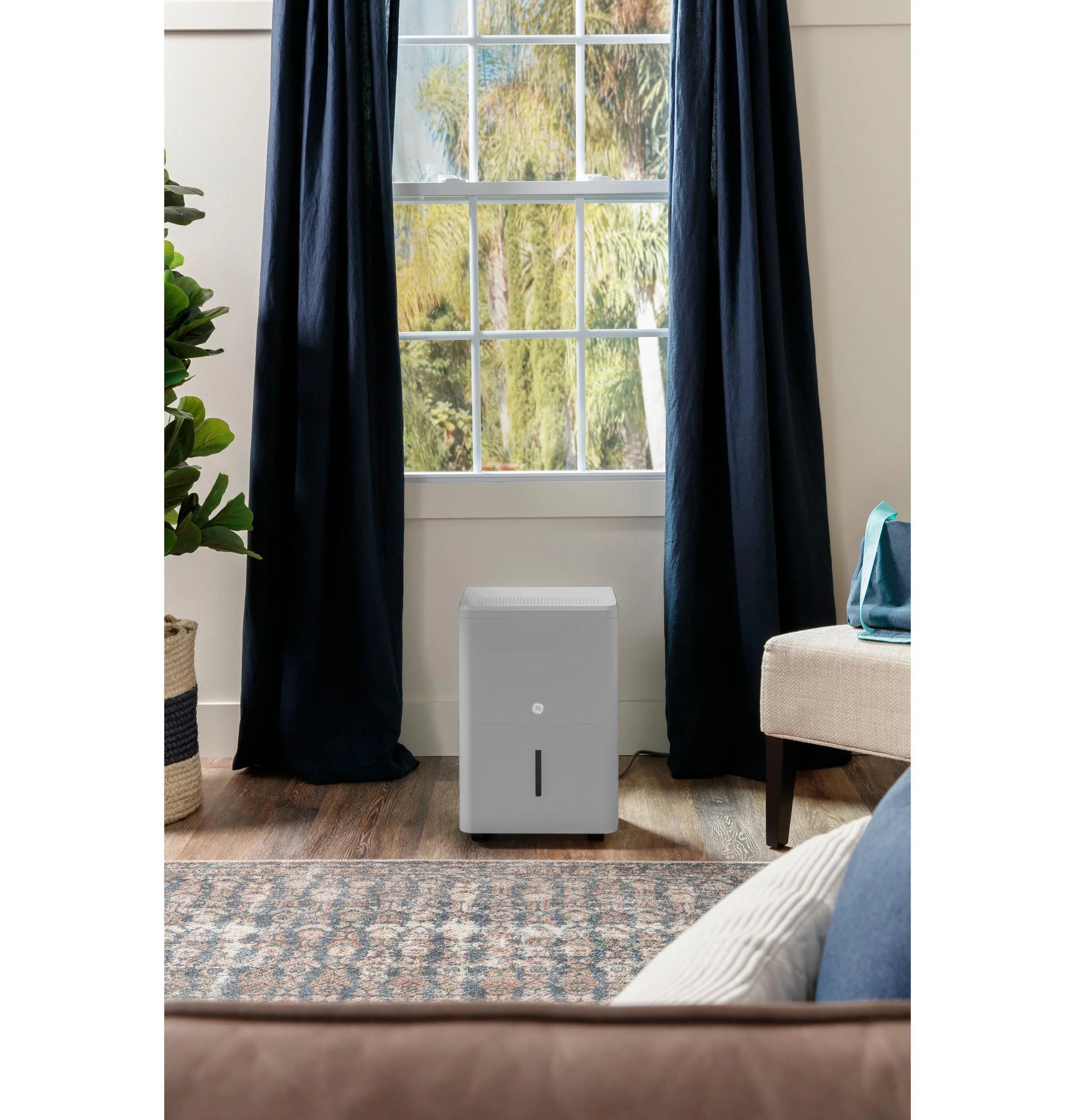 2025 GE Appliances AWHR50LB – Deshumidificador Portátil Inteligente con Smart Dry y Wi-Fi Integrado, Certificado Energy Star®