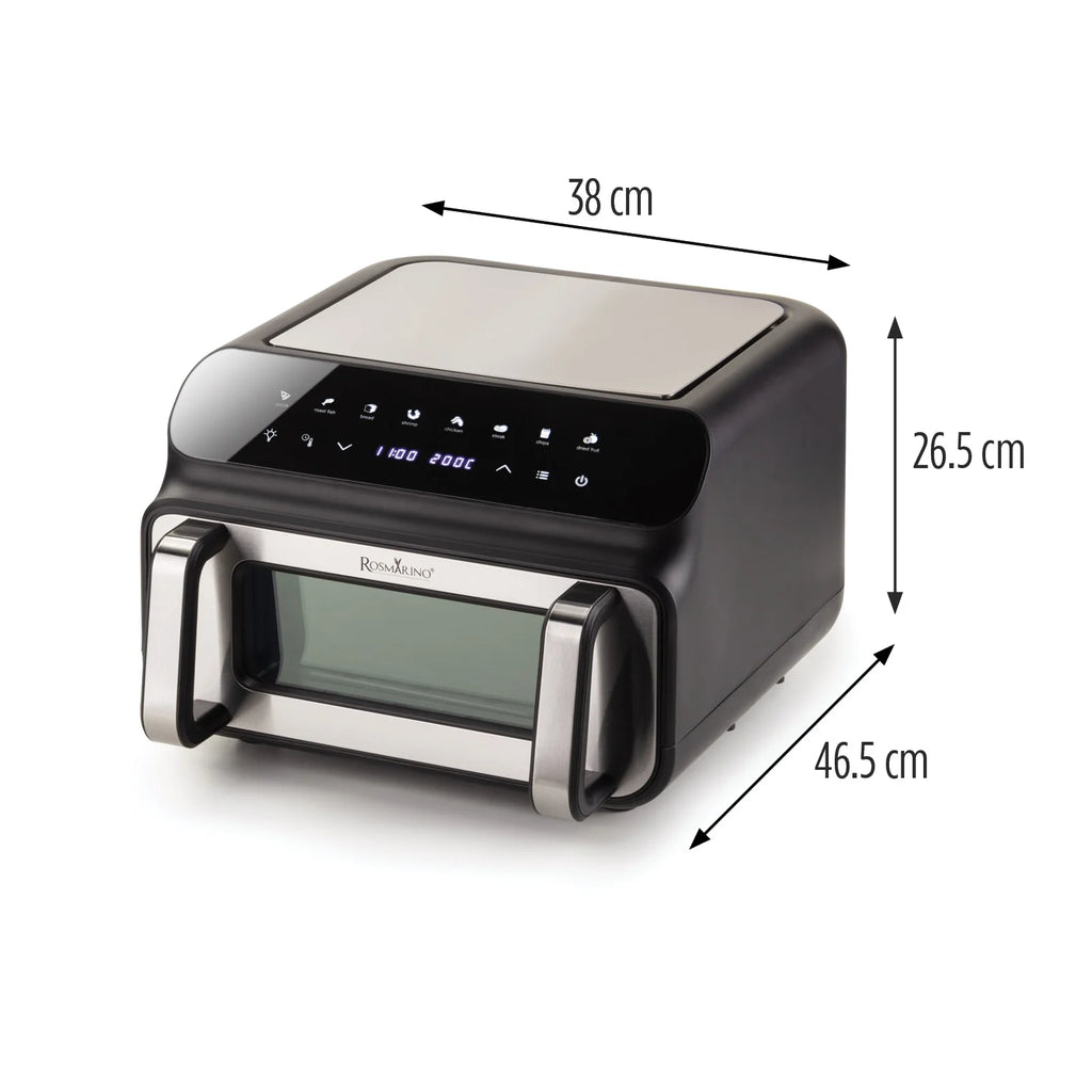 2025 Freidora de aire caliente Rosmarino Infinity MasterPro "5 en 1" – 10 L