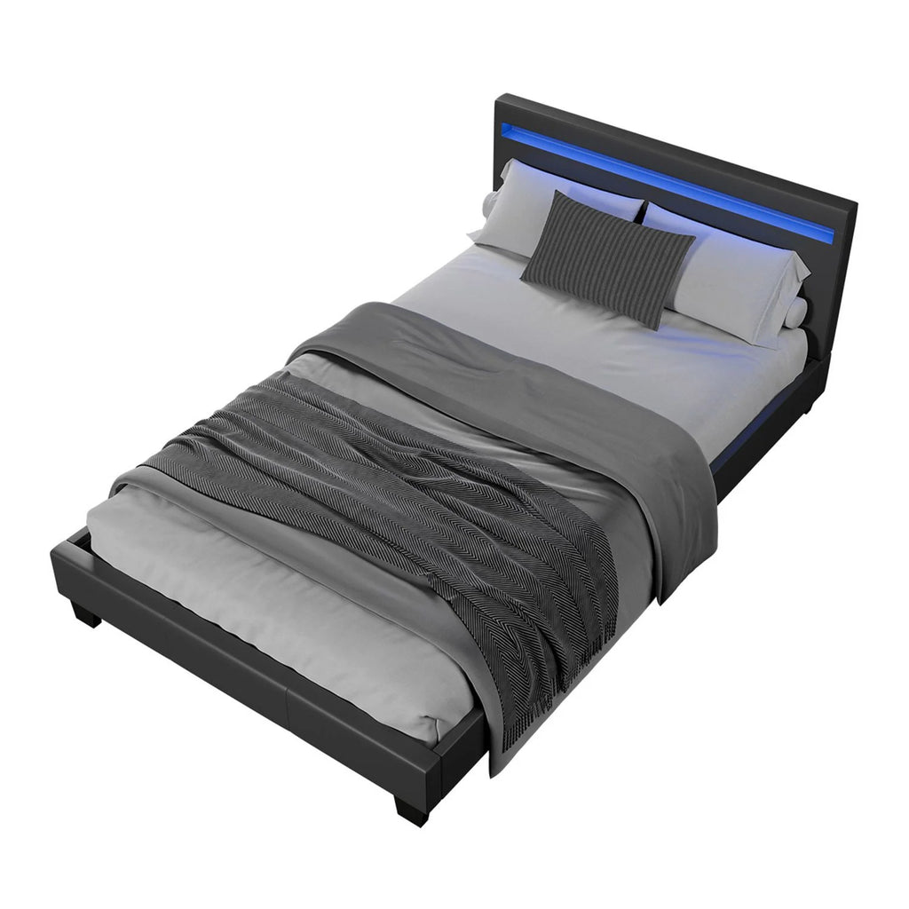 2025 Cama tapizada Verona 120x200 cm en blanco