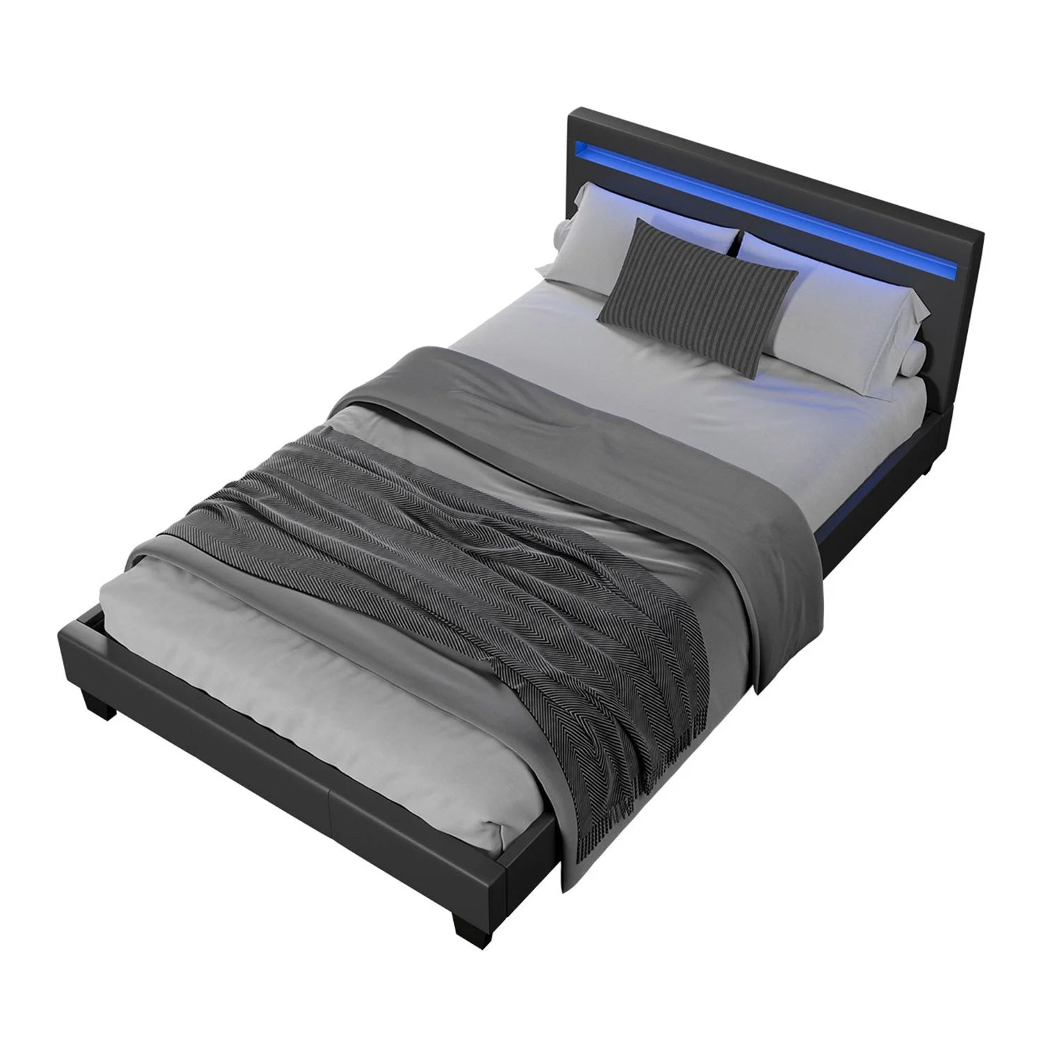 2025 Cama tapizada Verona 120x200 cm en blanco