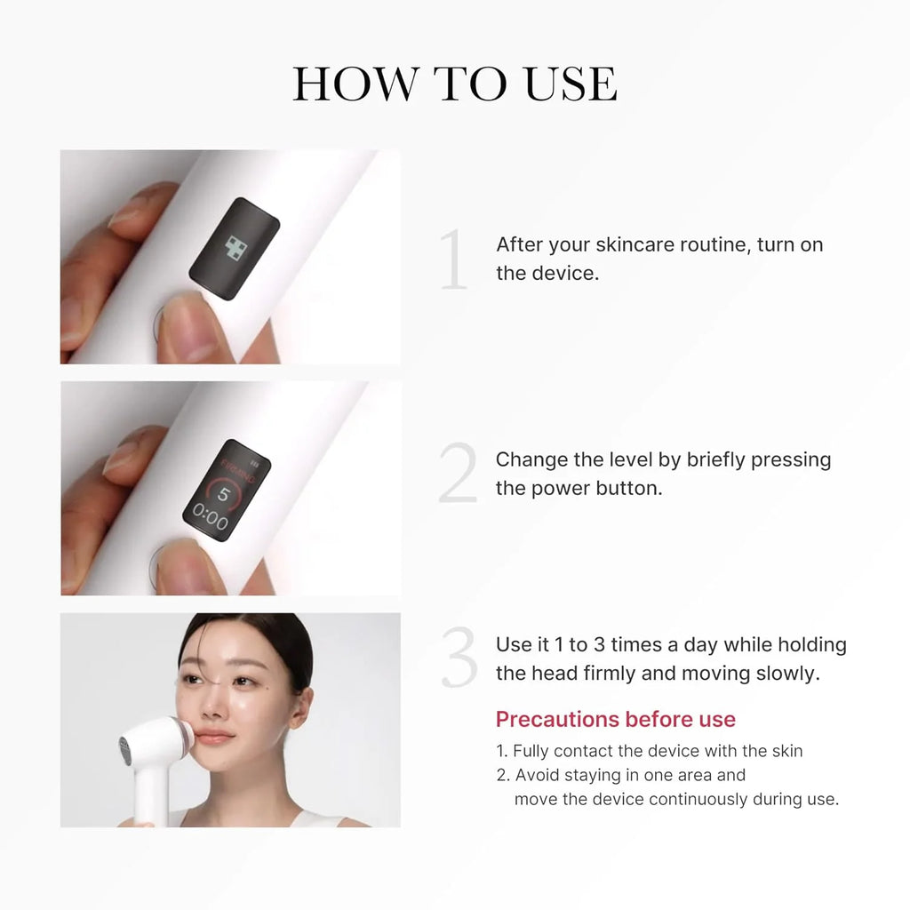 Medicube Age-R Ultra Tune 40.68 | Dispositivo 2 en 1 de Alta Tecnología para el Cuidado Facial - Elasticidad, Corrección de Arrugas, Luminosidad, Herramienta de Belleza Coreana