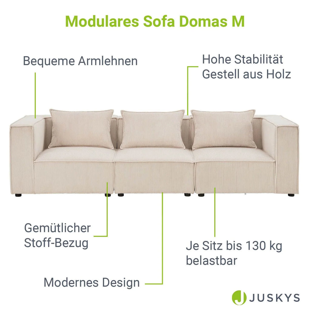 2025 Sofá modular Domas M - 3 plazas