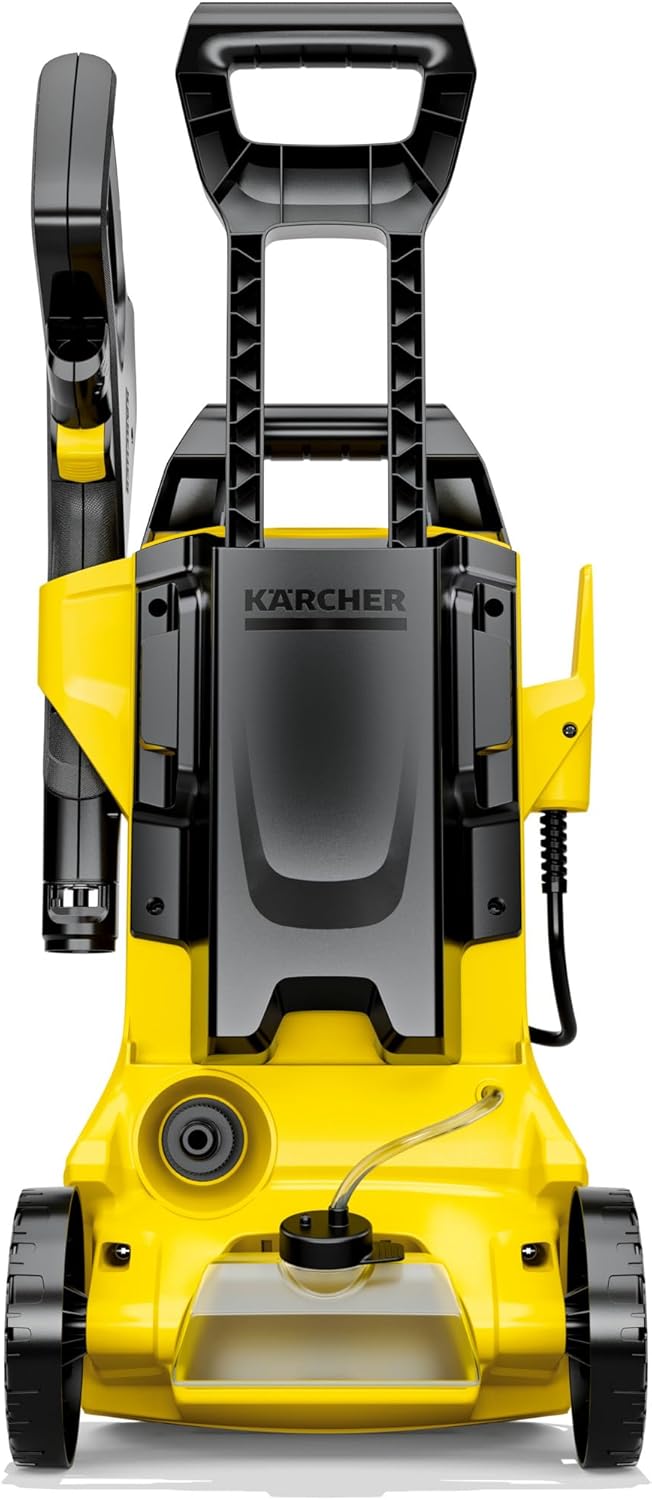 Kärcher K 3 Power Control pressure washer, pressure: 120 bar, flow rate: 380 l/h, yield: 25 m²/h, water filter, weight: 4.4 kg, high-pressure gun and hose, lance, turbo nozzle